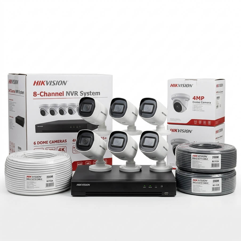 Produk Paket 6 Kamera CCTV - TEKMA